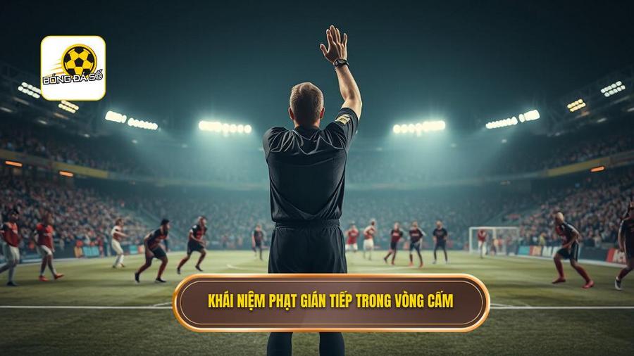 Phạt gián tiếp trong vòng cấm là gì?
