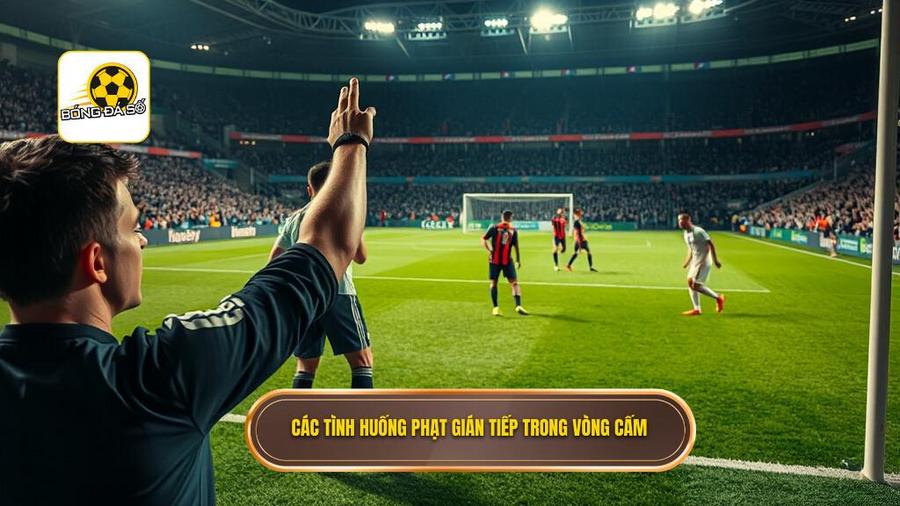 Các tình huống dẫn đến quả phạt gián tiếp trong vòng cấm