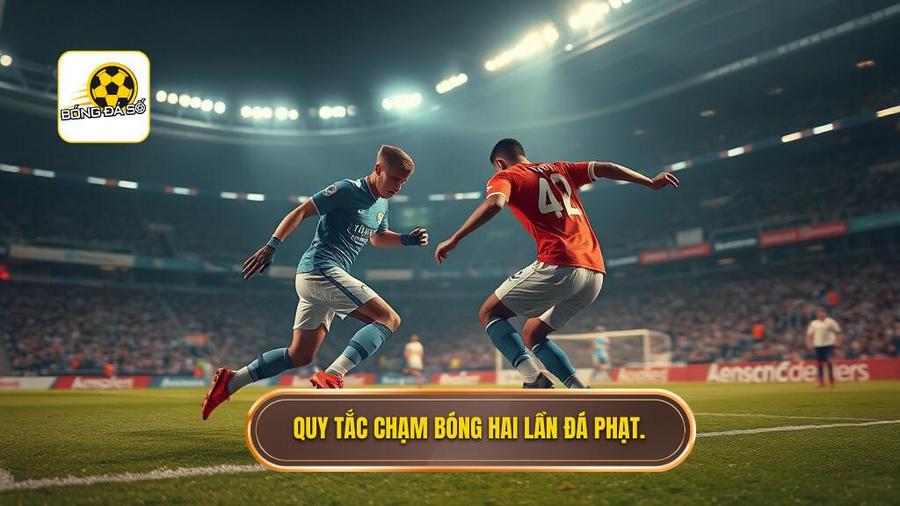 Quy tắc "Chạm bóng hai lần" và phối hợp đá phạt đền