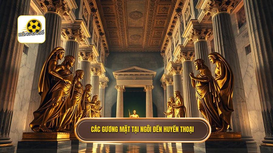 2. Các gương mặt tại ngôi đền huyền thoại