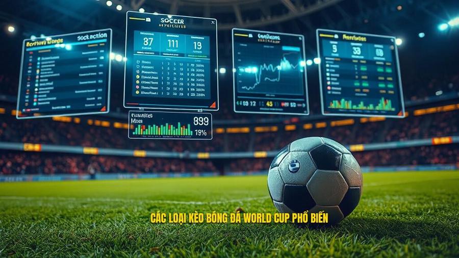 2. Các loại kèo bóng đá World Cup phổ biến