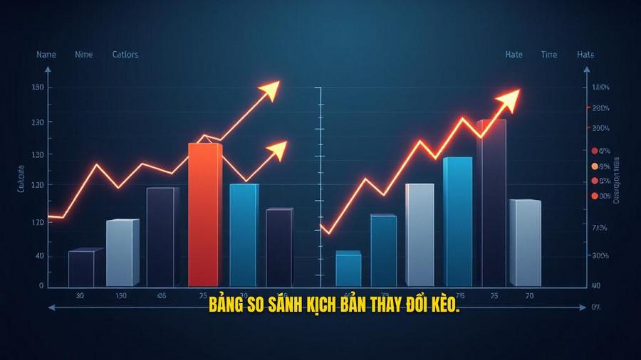Làm gì khi nhà cái thay đổi tỷ lệ kèo đột ngột? Cẩm nang xử lý từ chuyên gia 3 Bảng so sánh kịch bản thay đổi kèo
