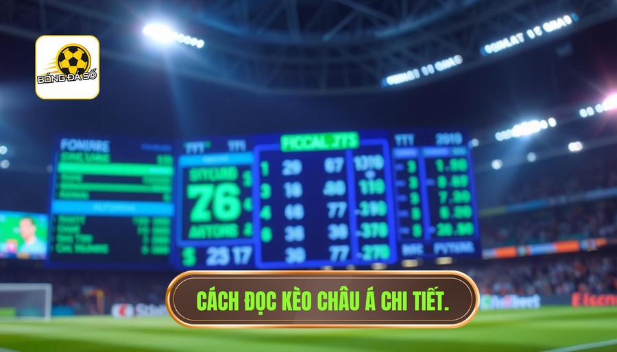 Hướng dẫn cách đọc kèo châu Á chi tiết từng loại tỷ lệ